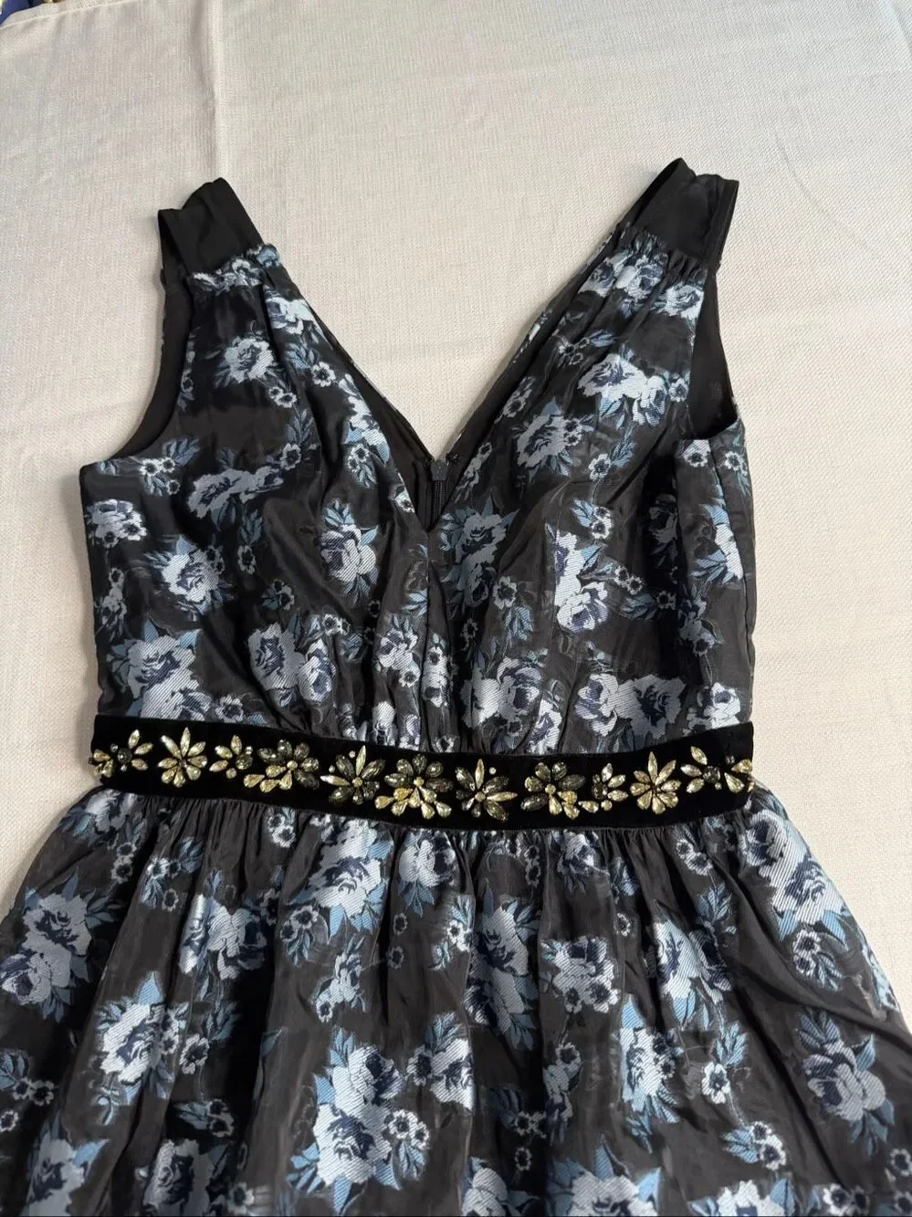 Kate Spade New York Prairie Rose Jewel Cocktail Dress Size 2